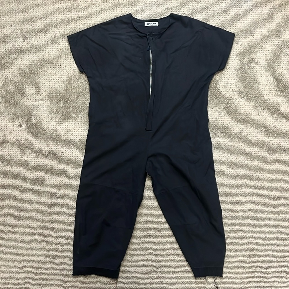 Roucha black jumpsuit. Size C (medium).